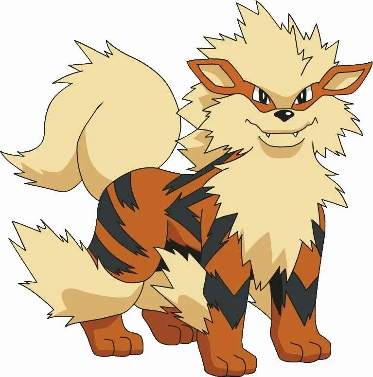 Arcanine - Pokemon - What is the color of Arcanine's body?