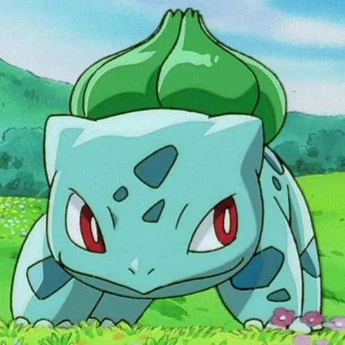 Bulbasaur - Pokemon - What is the color of Bulbasaur's face?