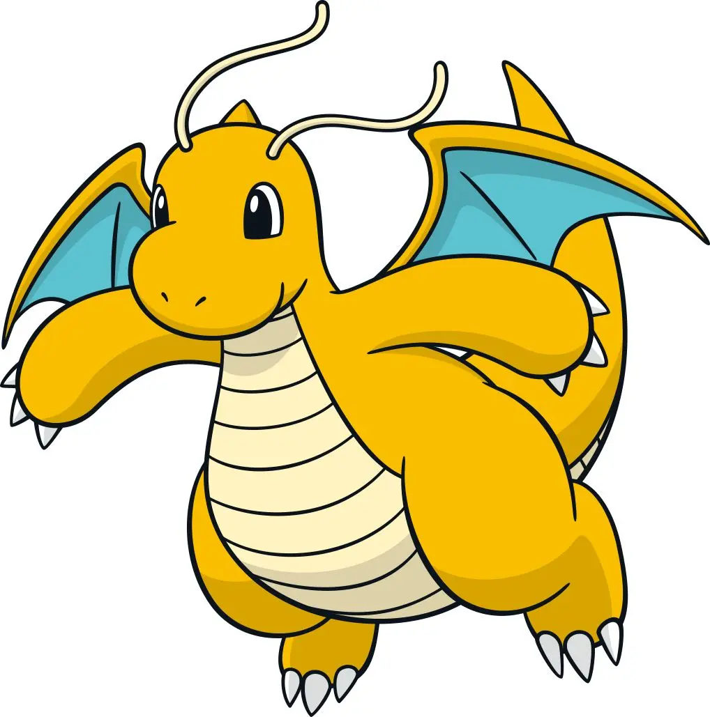 Dragonite - Pokemon - What is the color of Dragonite's body?