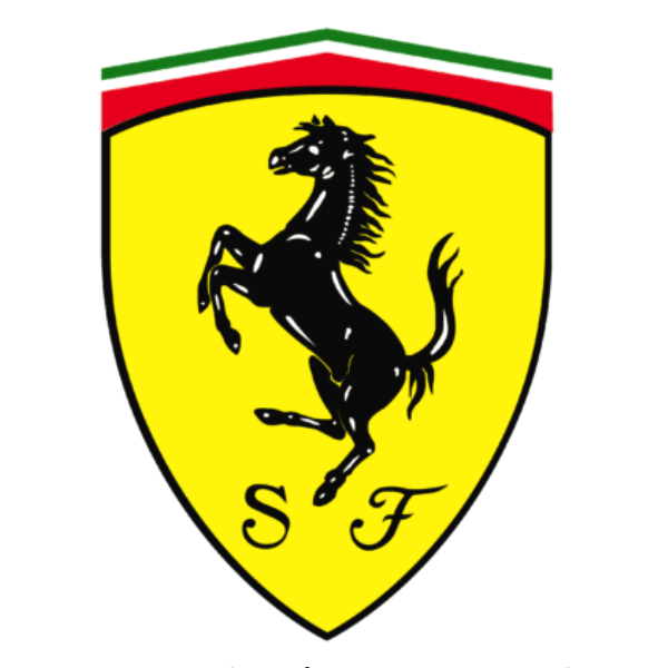 Ferrari - Logo - What is the color of Ferrari?