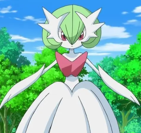 Gardevoir - Pokemon - What is the color of Gardevoir's hair?
