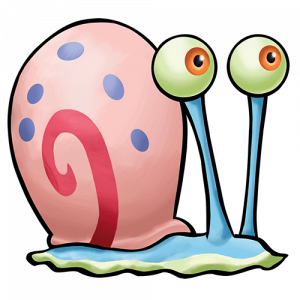 Gary the Snail - SpongeBob SquarePants - What is the color of Gary the Snail's shell?