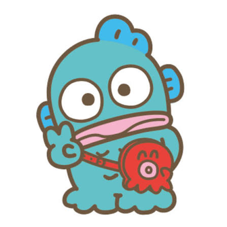 Hangyodon - Sanrio - What is the color of Hangyodon's Crossbody bag?