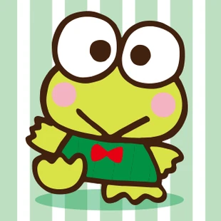 Keroppi - Sanrio - What is the color of Keroppi's face?