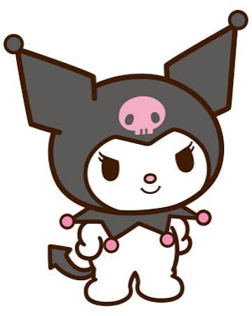 Kuromi - Sanrio - What is the color of Kuromi's skull on the top of the head?