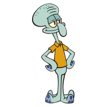 Squidward Quincy Tentacles - SpongeBob SquarePants - What is the color of Squidward Quincy Tentacles's shirt?