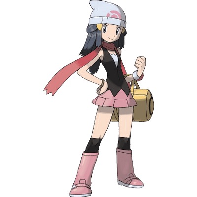 dawn - Pokemon - What is the color of dawn's shirt?