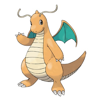 dragonite - Pokemon - What is the color of dragonite's Wings?