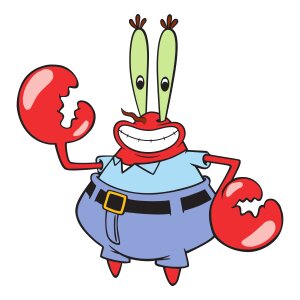 mr krabs - SpongeBob SquarePants - What is the color of mr krabs's eyes?