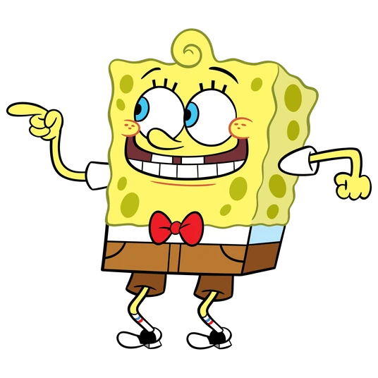 spongebob - SpongeBob SquarePants - What is the color of spongebob's bowknot?